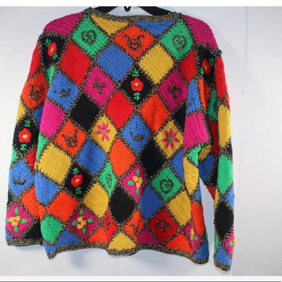 Jennifer Reed Hans Knitted Sweater vintage… - Picture 5 of 5